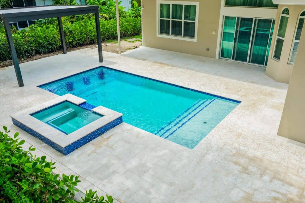 Master Touch Outdoor Living custom pool in Coral Springs, Florida