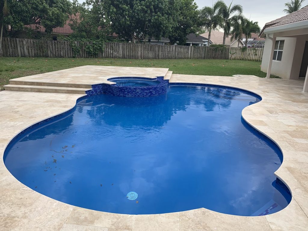 Pool project by Master Touch Outdoor Living in Lake Charleston, Lake Worth, FL